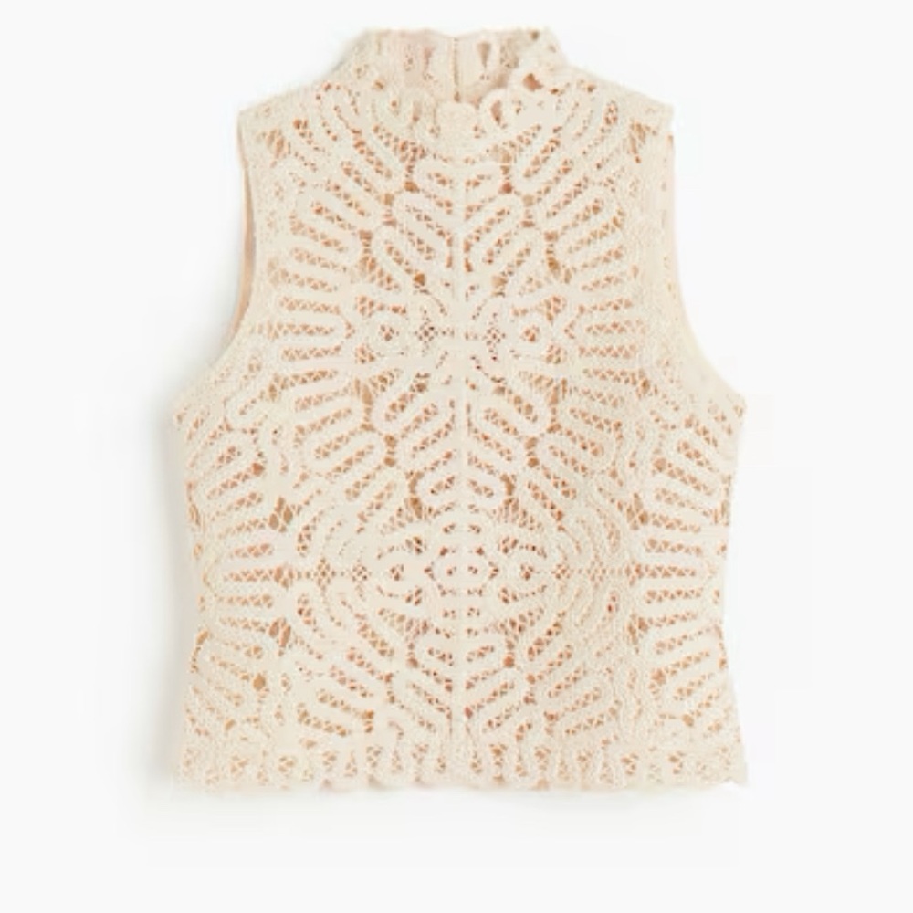 H&M Crochet-look pencil skit and sleeveless top set - Picture 4 of 14